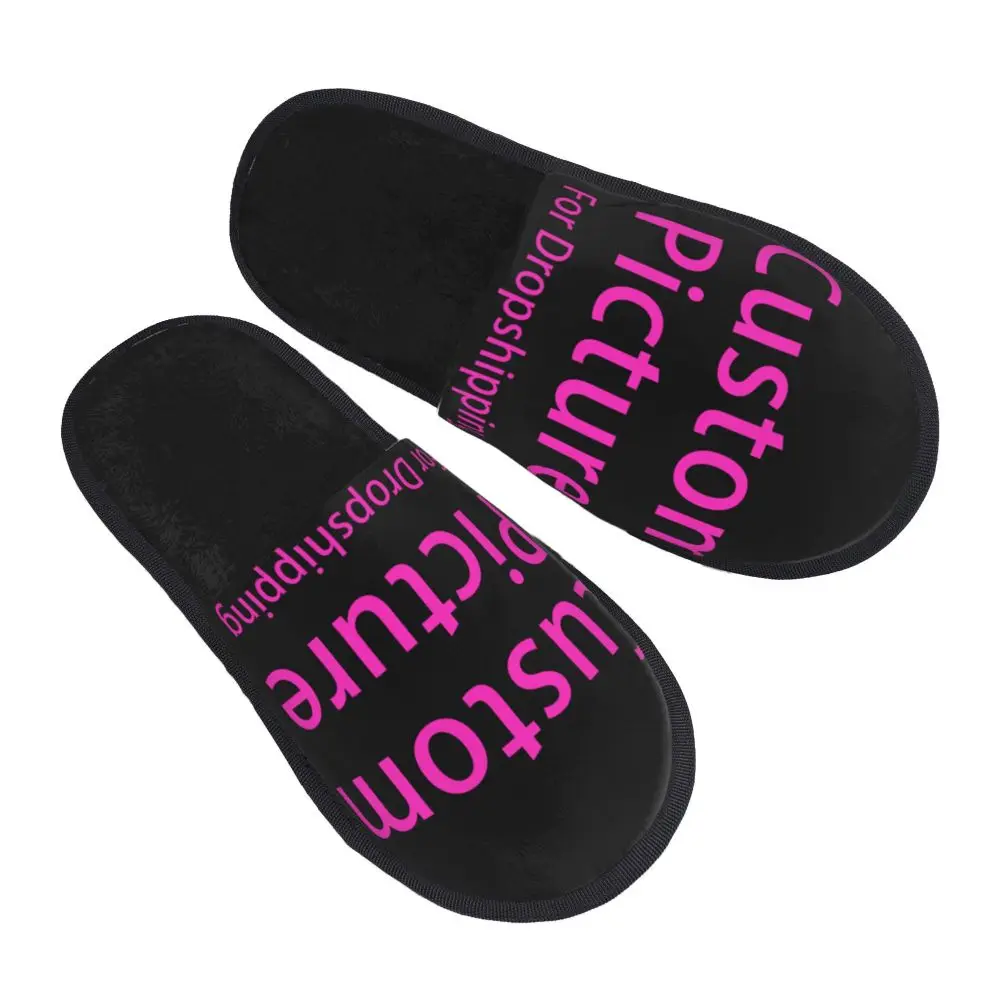 Women Shoes Logo - Персонализированные тапочки с фото и логотипом,