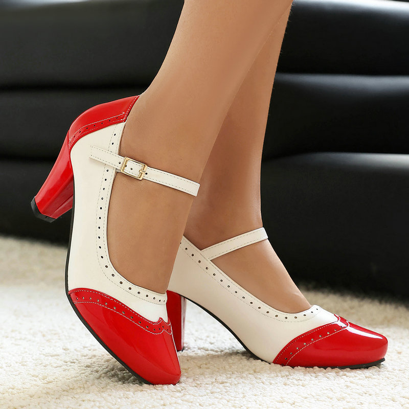 Women'S Xti Shoes - Туфли Мэри Джейн женские из лакированной