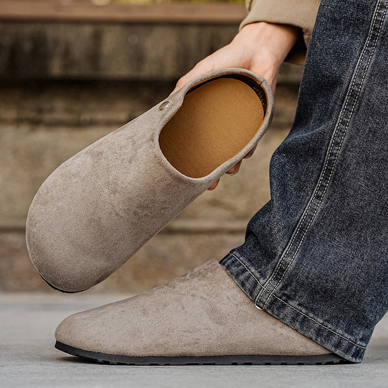 Women'S Shoes With Arch Support - Мужские замшевые тапочки-мюли, женские комфортные туфли-картофели,
