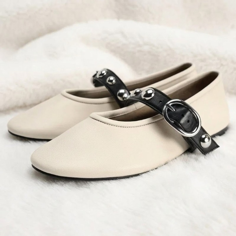 Women Shoes Zara - Женские балетки на плоской подошве, весна