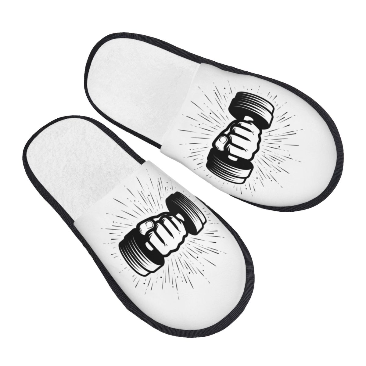 Women Shoes Logo - Комфортные тапочки из пены с эффектом