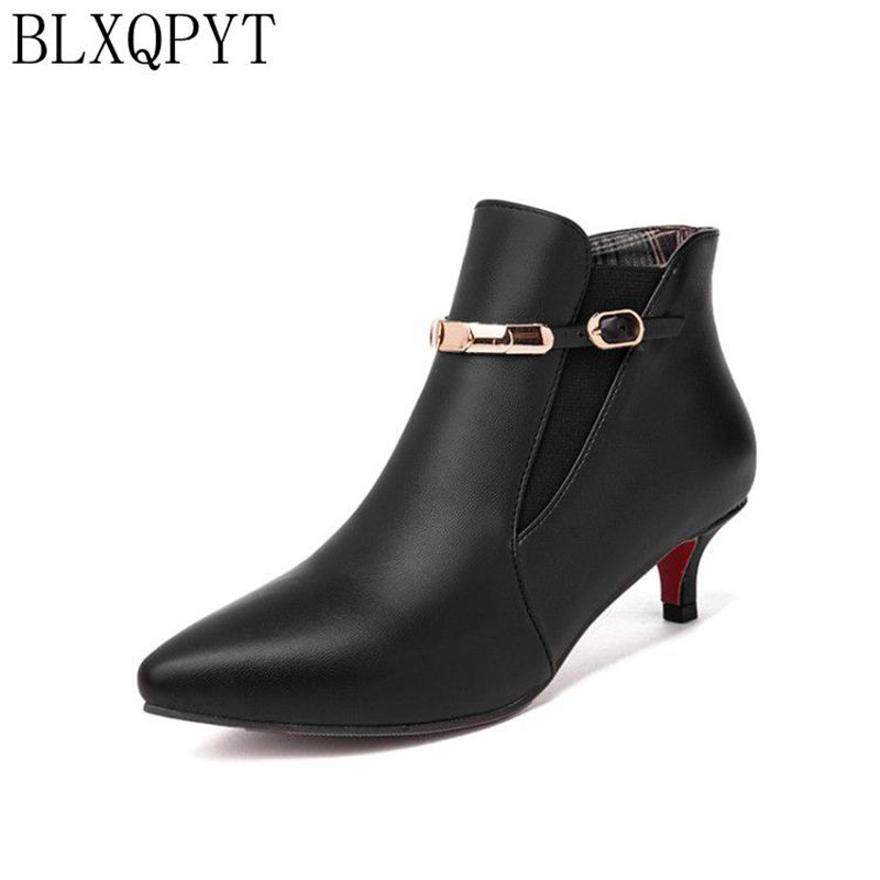 Women Shoes Size 7 - Женские ботильоны BLXQPYT на каблуке-рюмочке с