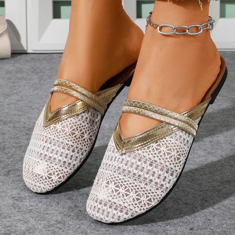 Женские летние пляжные шлепанц – обзор и цена Slip On Mule Flat