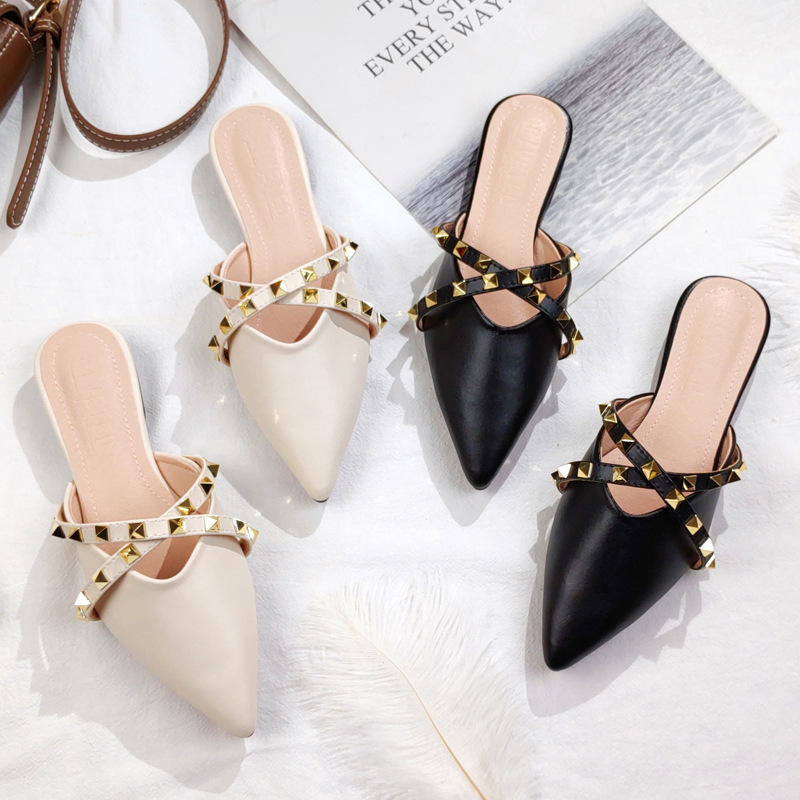 Новые женские шлепанцы 2026 го – обзор и цена Slip On Mule Flat