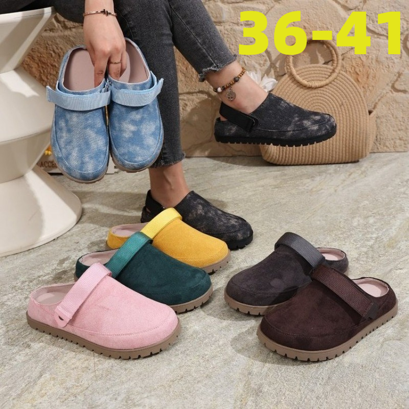 Новые женские замшевые мюли с  – обзор и цена Slip On Mule Flat