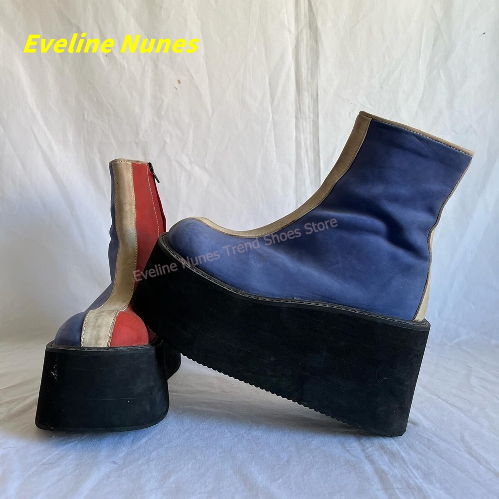Красно-синие ботильоны на плат – обзор и цена Women'S Shoes Y2K