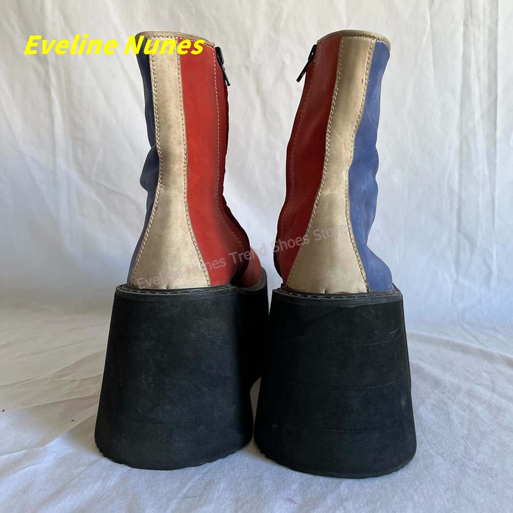 Красно-синие ботильоны на плат – обзор и цена Women'S Shoes Y2K
