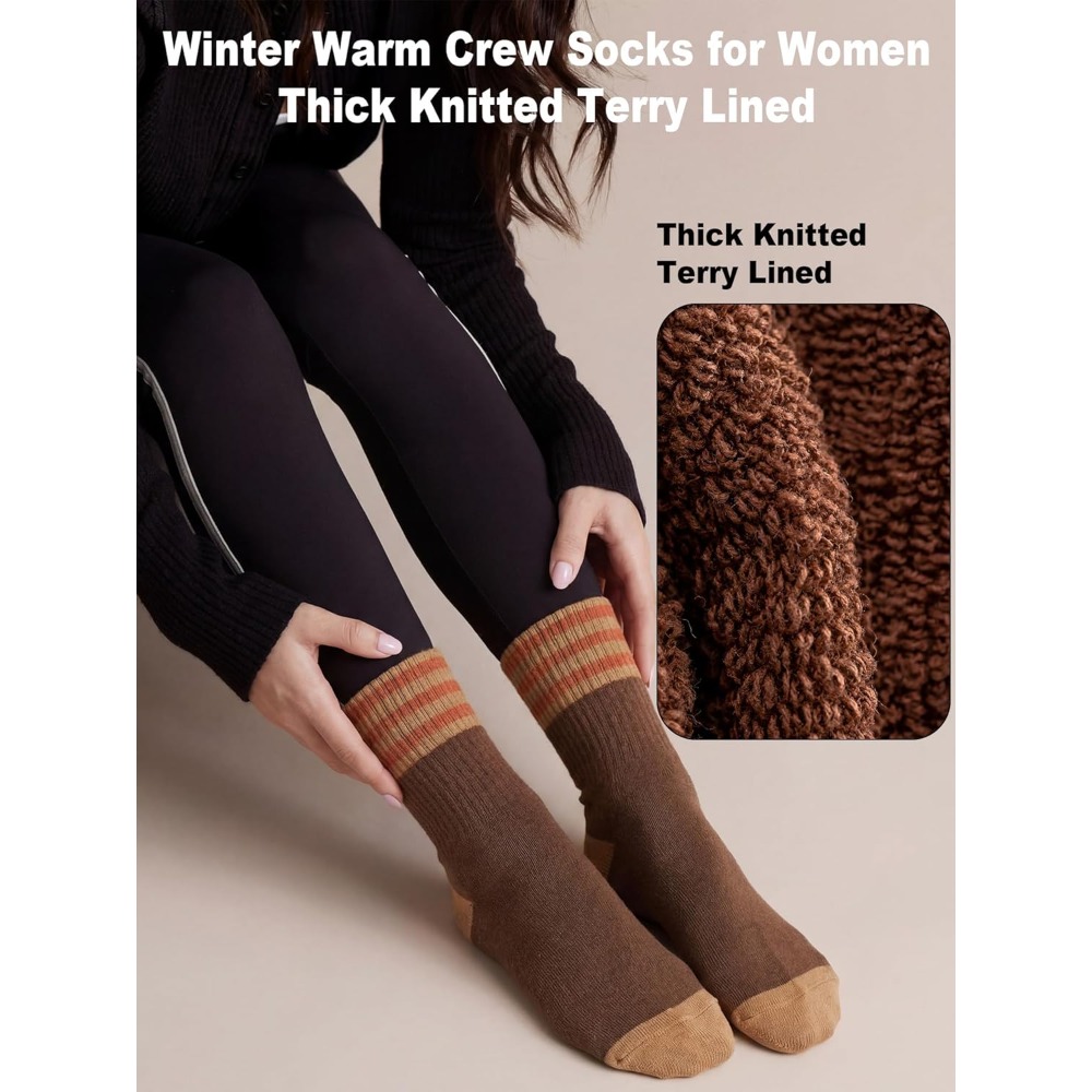 5 пар женских вязаных теплых в – обзор и цена Women'S Shoes For Crews