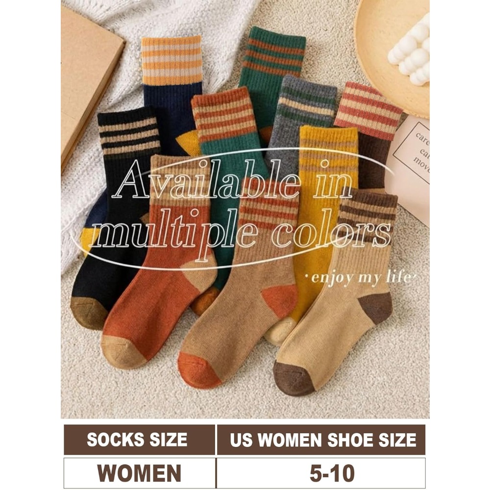 5 пар женских вязаных теплых в – обзор и цена Women'S Shoes For Crews