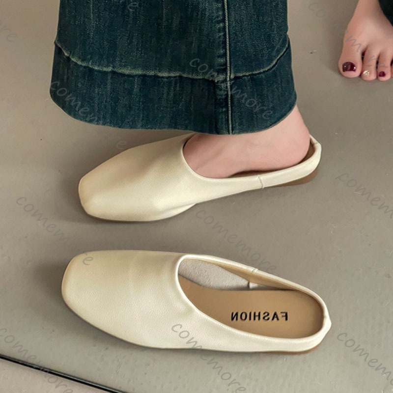 Comemore Ретро полутапочки Bao – обзор и цена Slip On Mule Flat