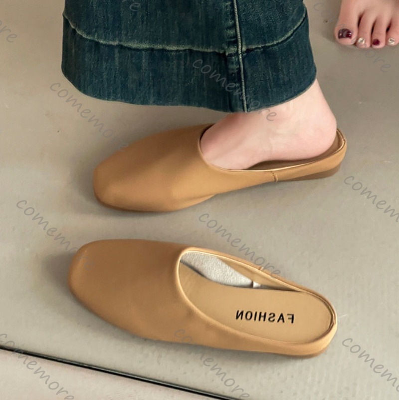 Comemore Ретро полутапочки Bao – обзор и цена Slip On Mule Flat