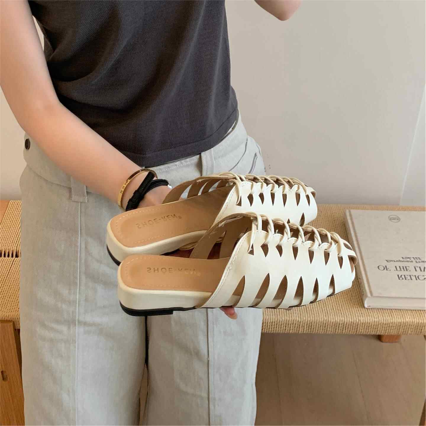 Элитные брендовые женские пляж – обзор и цена Slip On Mule Flat