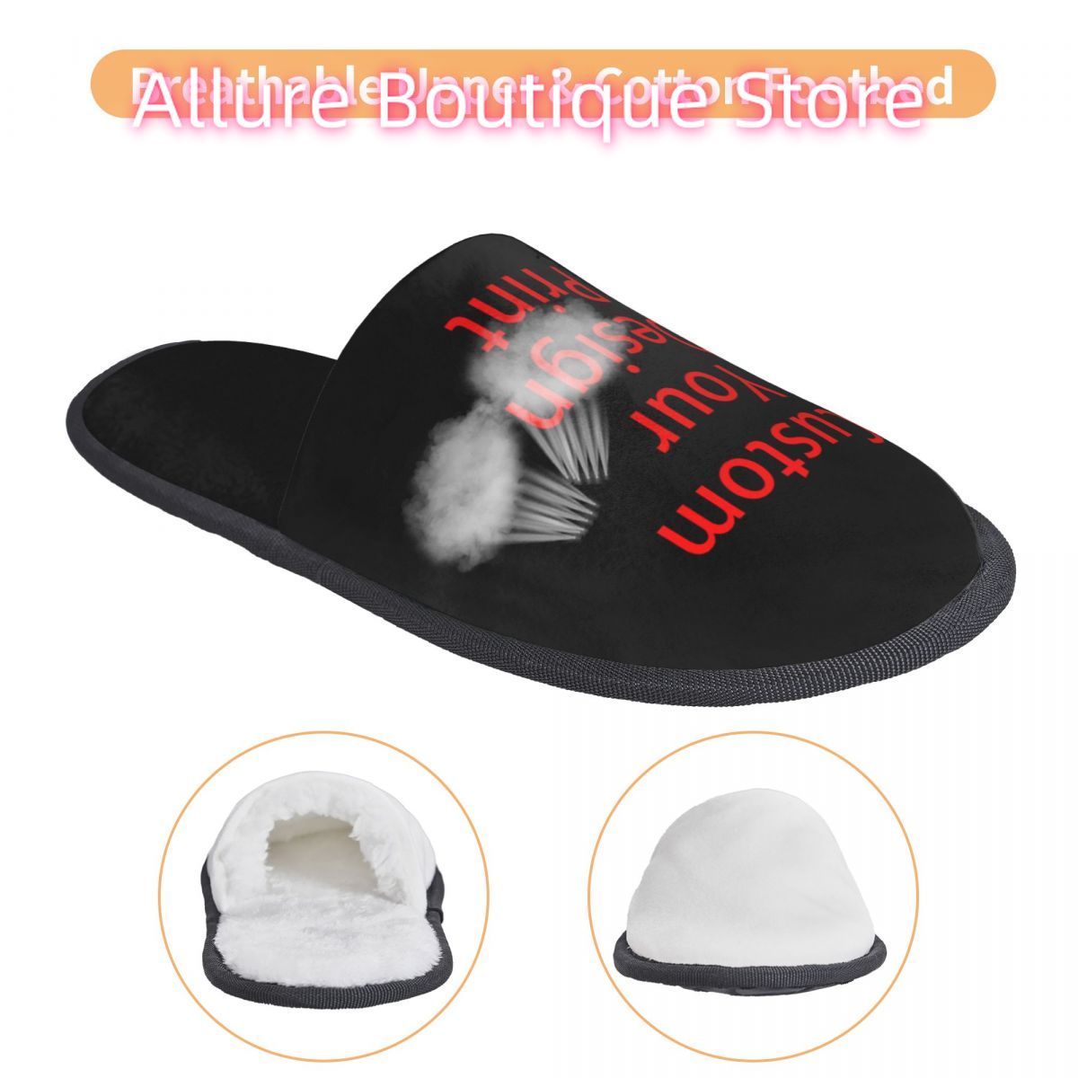 Гостевые тапочки на заказ для  – обзор и цена Women Shoes Logo