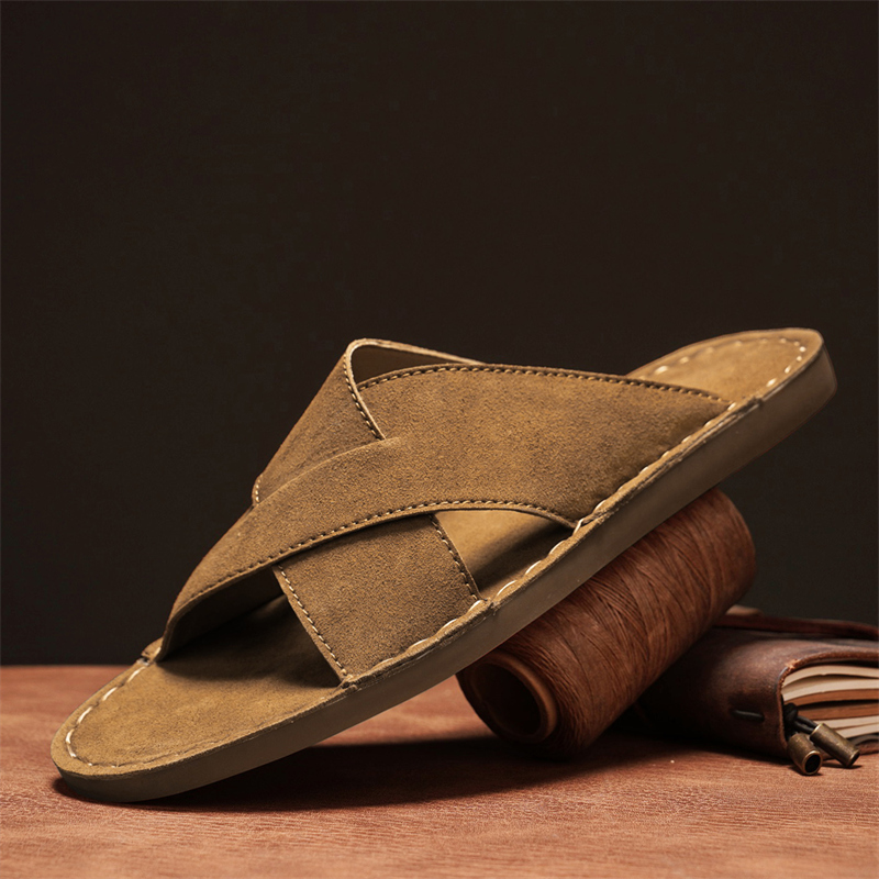 Мужские шлепанцы-сандалии 2026 – обзор и цена Slip On Mule Flat