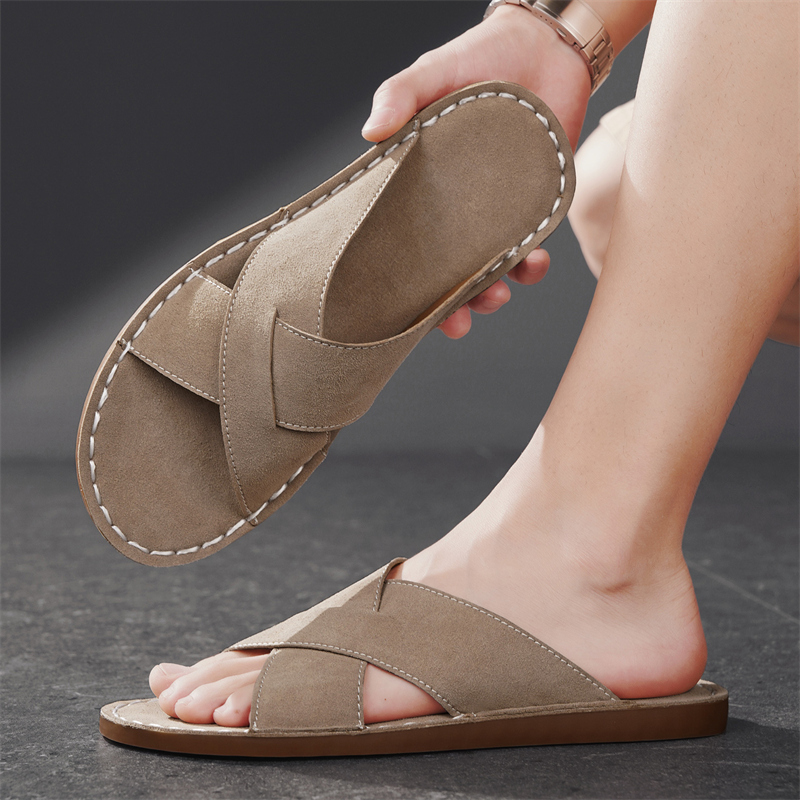 Мужские шлепанцы-сандалии 2026 – обзор и цена Slip On Mule Flat