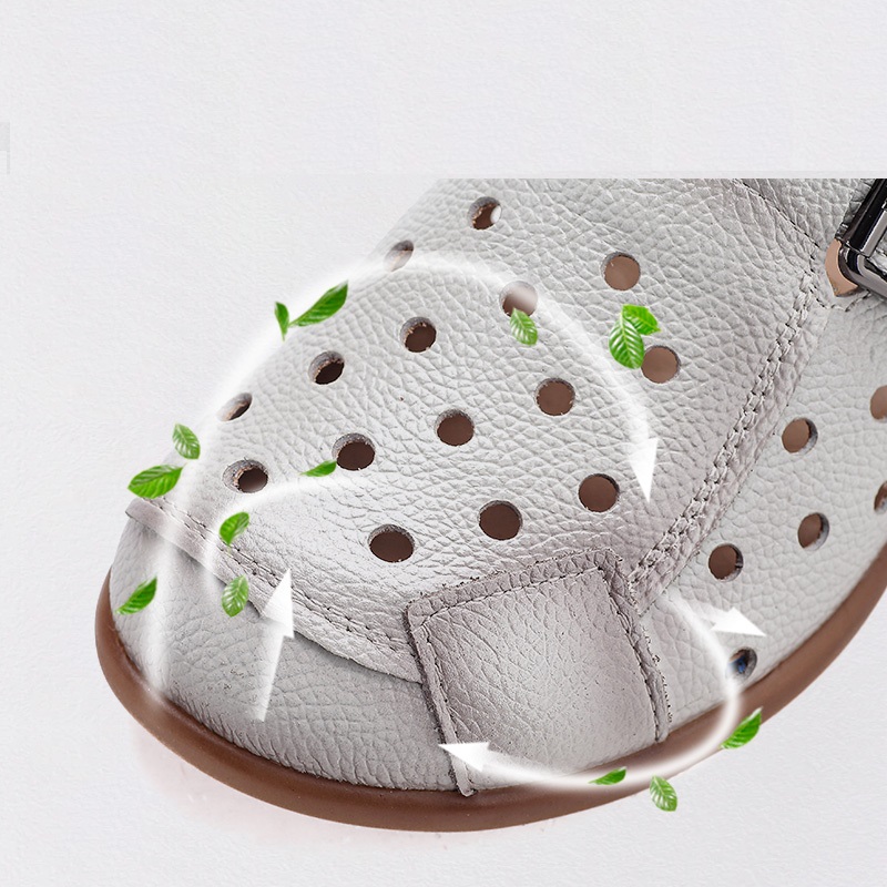 Новые женские сандалии из нату – обзор и цена Slip On Mule Flat