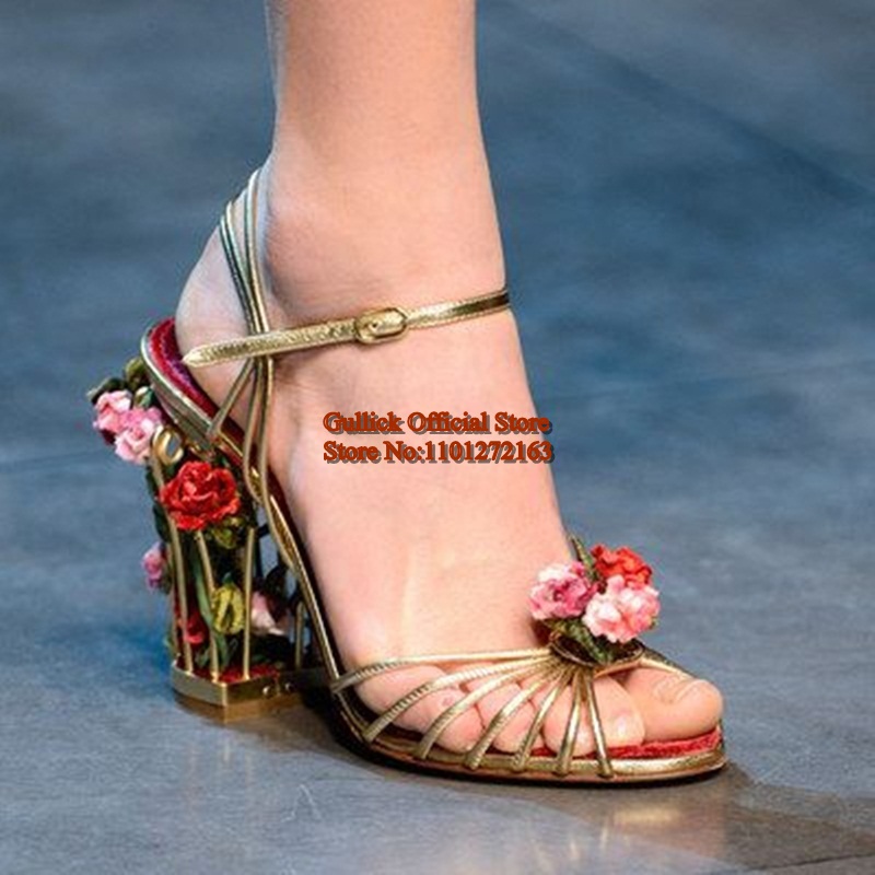 Роскошные женские сандалии в в – обзор и цена Metallic Heel Sandal