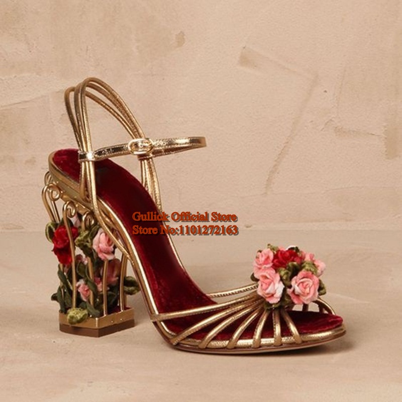 Роскошные женские сандалии в в – обзор и цена Metallic Heel Sandal