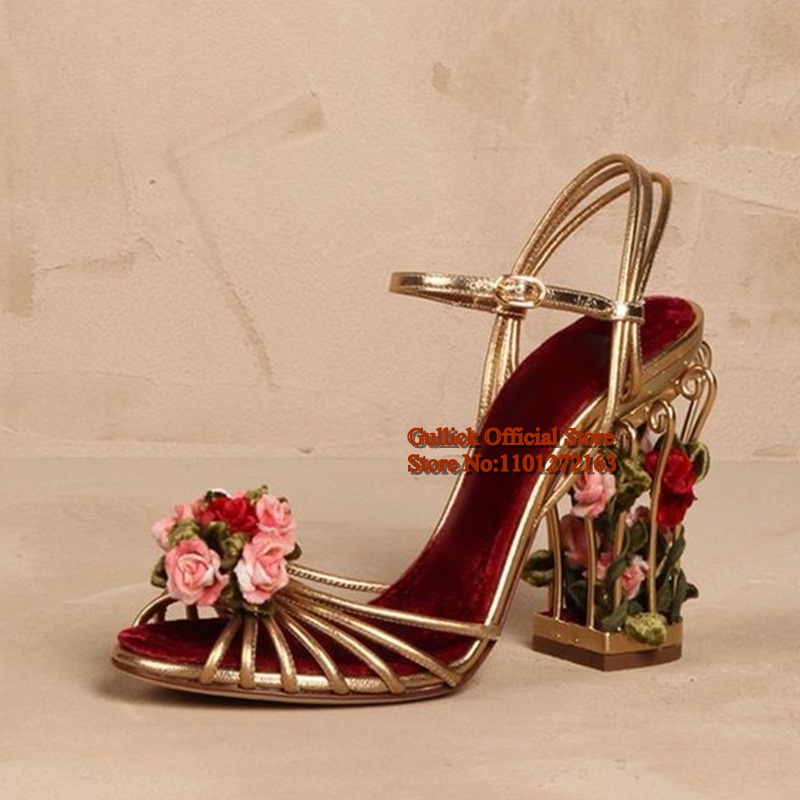 Роскошные женские сандалии в в – обзор и цена Metallic Heel Sandal