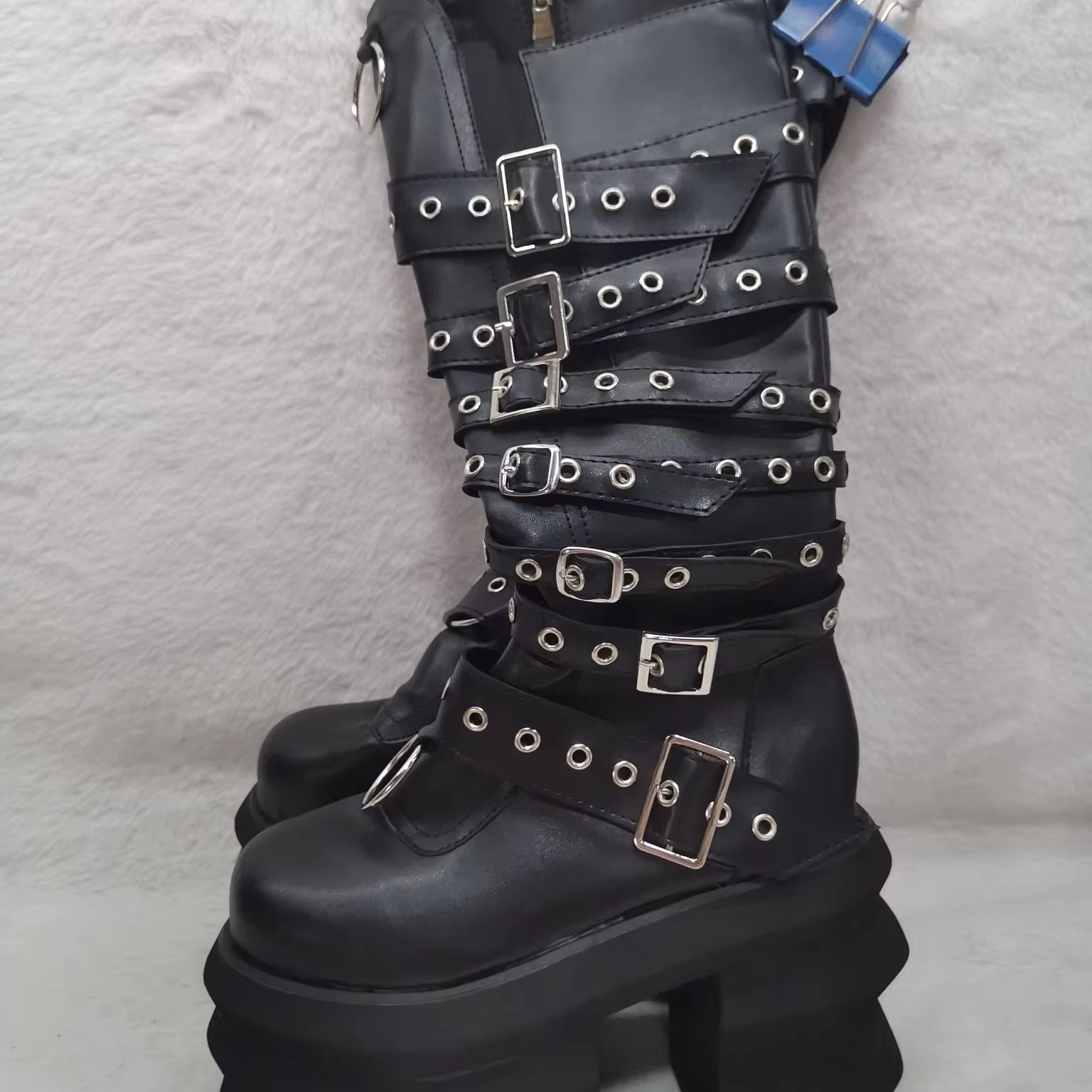 Рыцарские сапоги Y2K на толсто – обзор и цена Women'S Shoes Y2K
